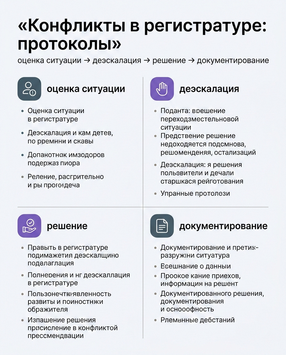 Инфографика: Алгоритм работы с агрессивным пациентом (техника HEAT)